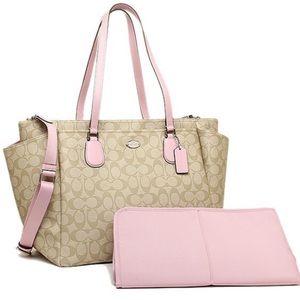 COACH Diaper Baby Bag (Baby Petal Pink)